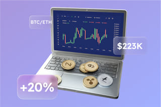 AI automated trading system technology visualization on Futuristic Capitex