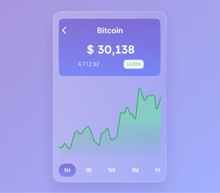Futuristic Capitex crypto trading platform overview with live data